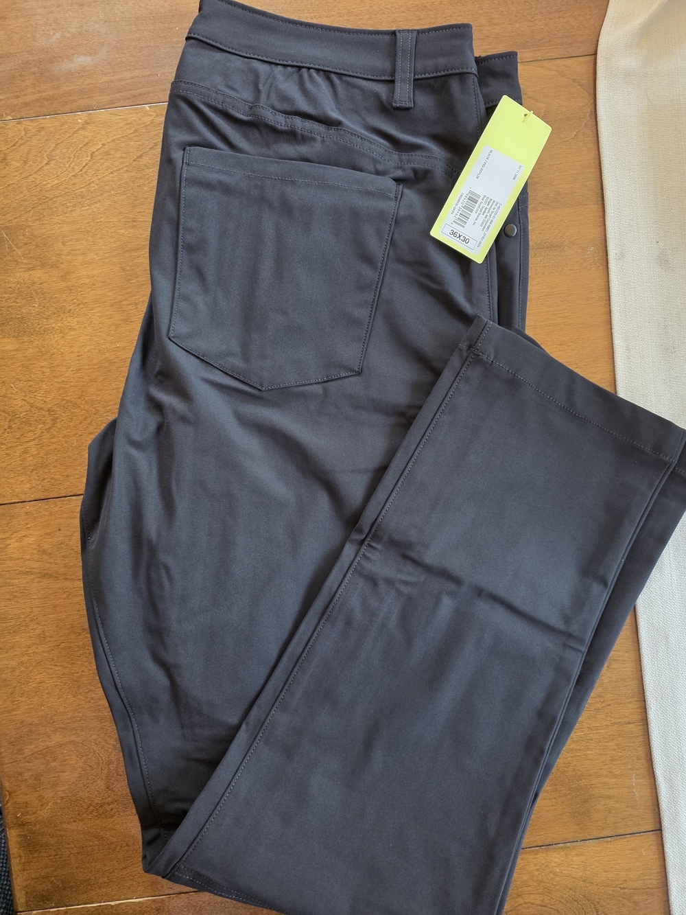 all in motion Men's Black Performance Chinos